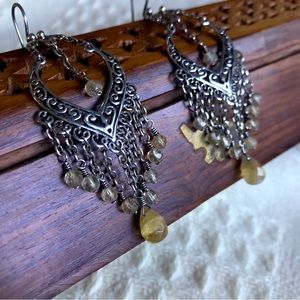 BARSE THAI 925 Sterling & Agate Earrings